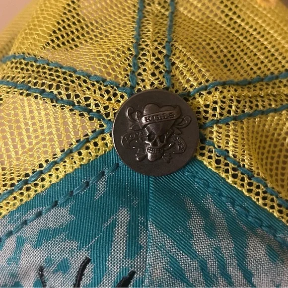 Ed Hardy Vintage Tiger Mesh Trucker Hat - Picture 4 of 5